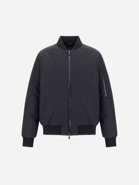 BOMBER DE FRANELA CON MEMBRANA IMPERMEABLE