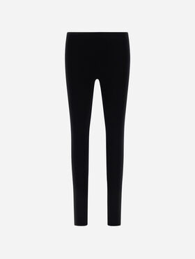 LEGGING EN LAINE CÔTELÉE