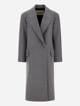 MANTEAU EN LODEN DE LAINE