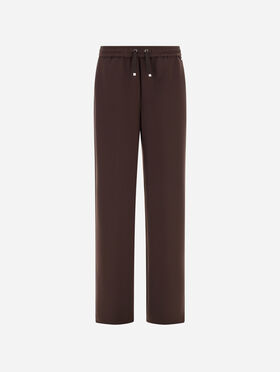 PANTALON EN MATT CREPE SATIN