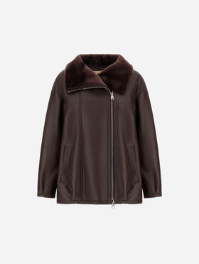 VESTE EN SHEARLING