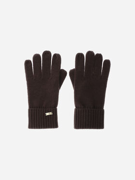 GANTS EN CACHEMIRE AU POINT JERSEY