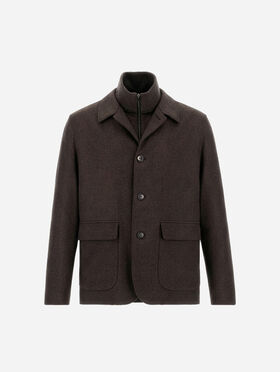 BLAZER RESORT EN SOIE ET CACHEMIRE