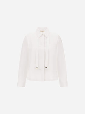CHEMISE EN POPELINE DE COTON
