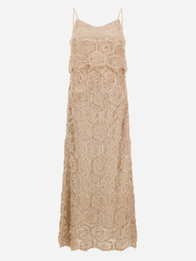 ROBE EN CROCHET EFFET MOHAIR