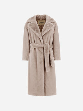 MANTEAU EN SOFT ALTERNATIVE FUR