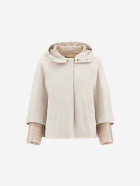 CAPA DE PURE CASHMERE Y NYLON ULTRALIGHT