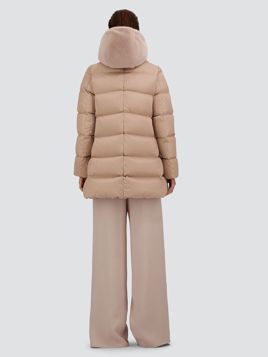 A-SHAPE IN RASO E LADY ALTERNATIVE FUR