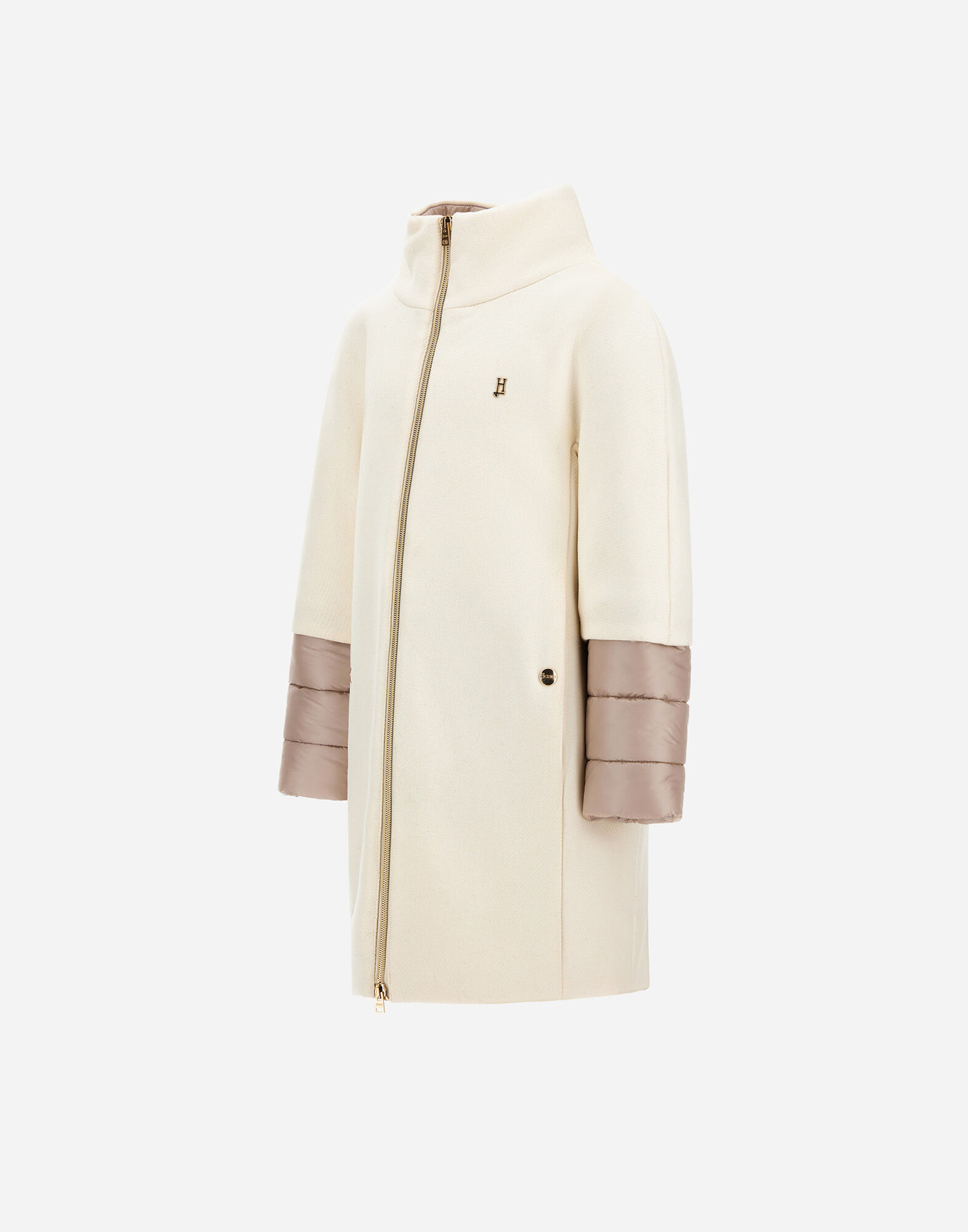 CAPPOTTO IN ECOWOOL E NYLON ULTRALIGHT