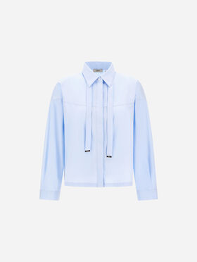 CHEMISE EN POPELINE DE COTON