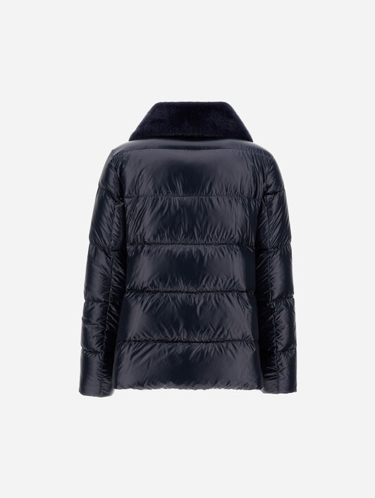VESTE EN NYLON ULTRALIGHT ET LADY ALTERNATIVE FUR
