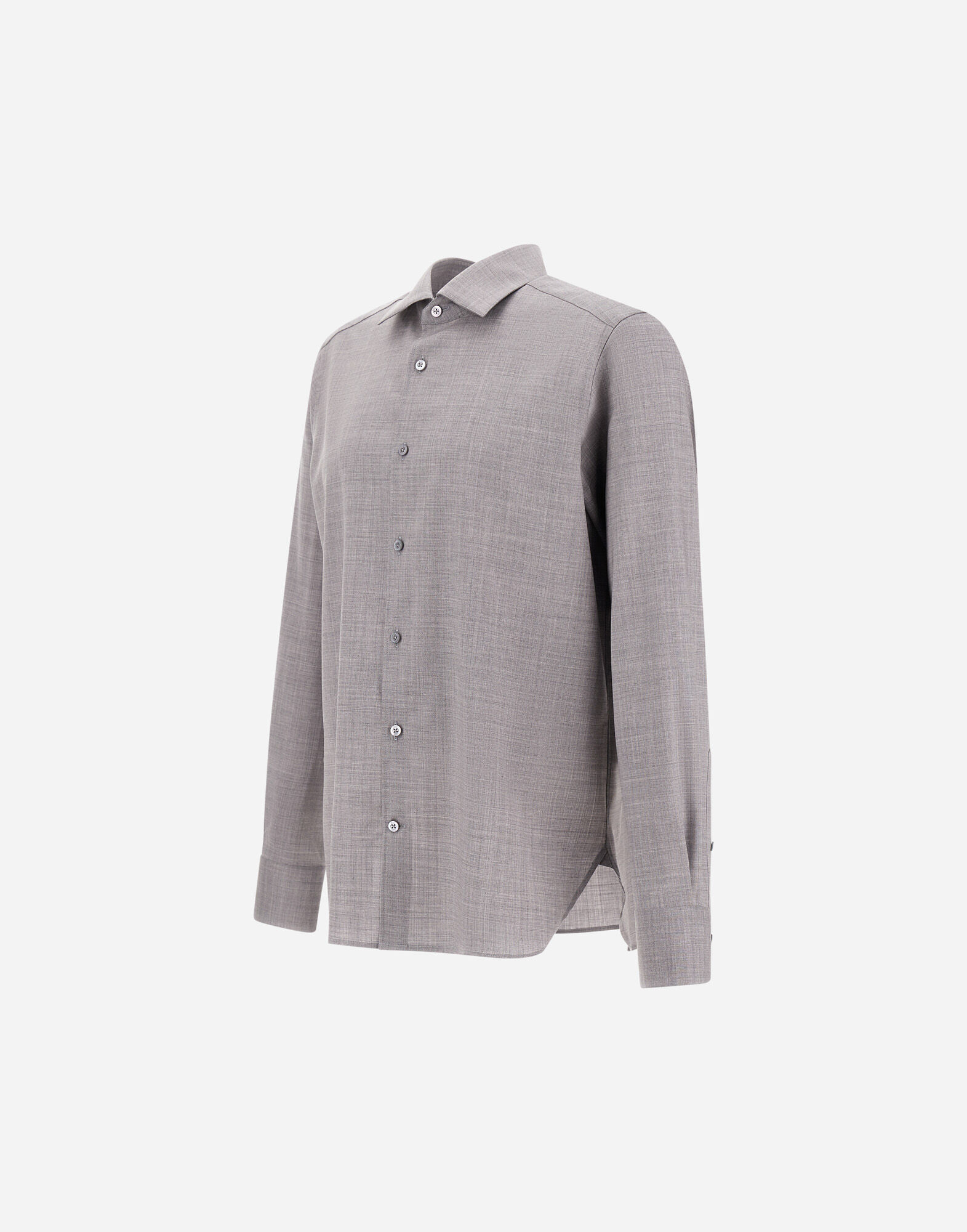 CHEMISE EN TISSU LÉGER EN LAINE STRETCH