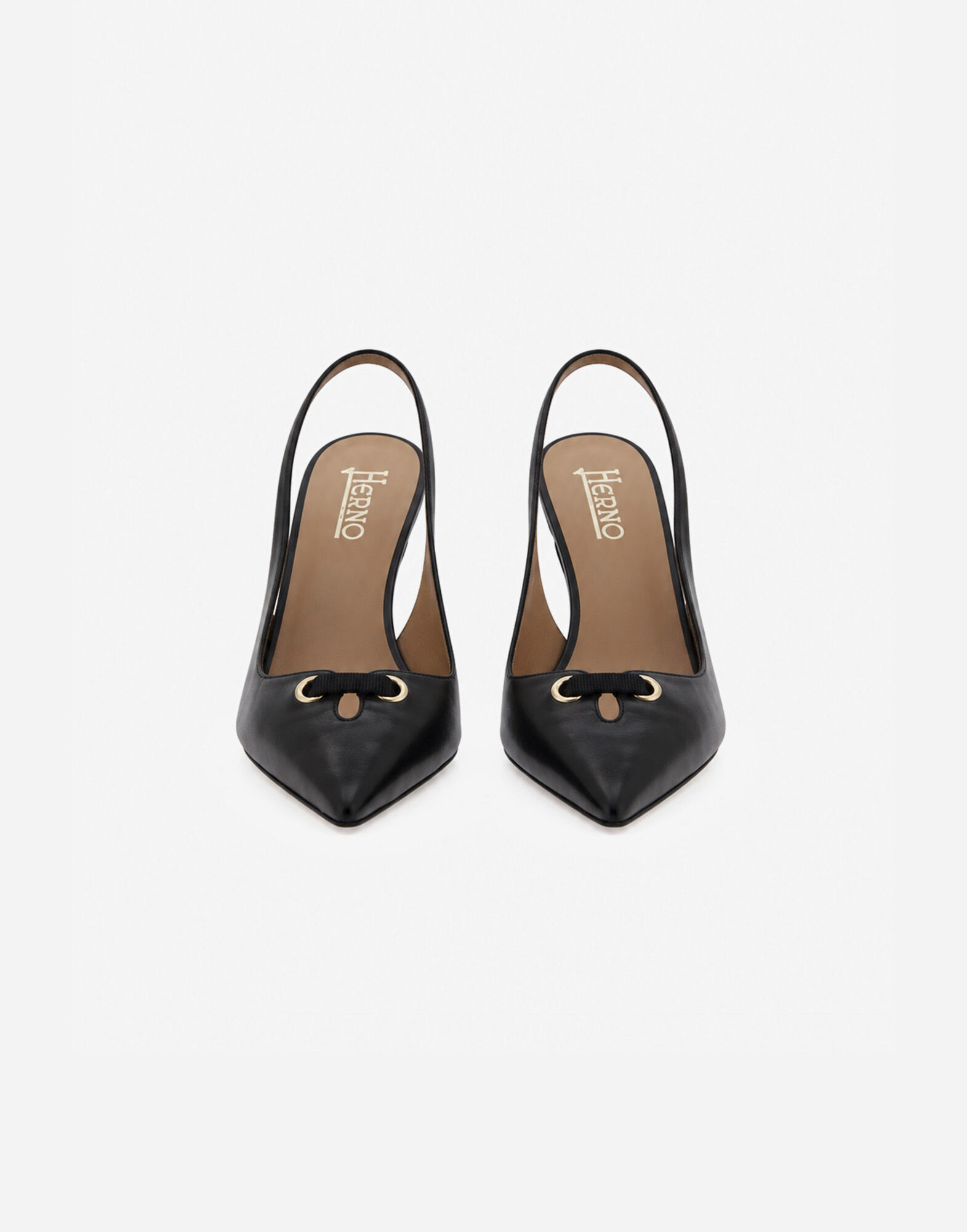 SOFT LEATHER SLINGBACKS