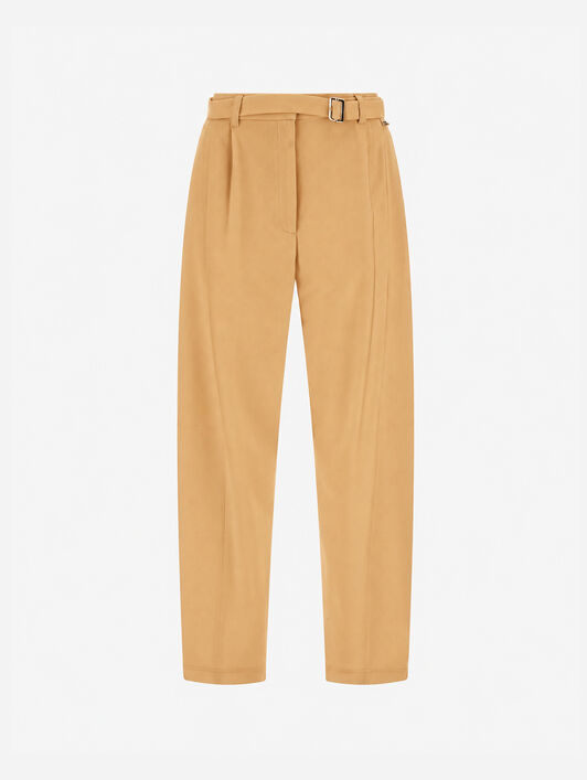 WOOL FLANNEL TROUSERS