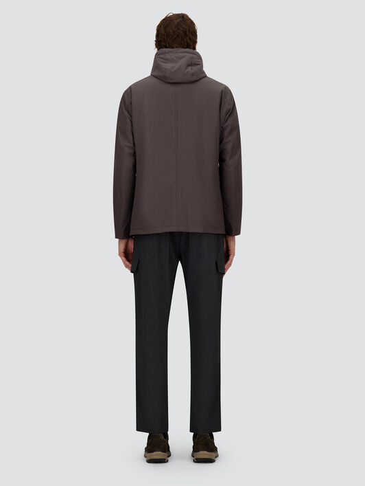 BLAZER RESORT EN NYLON STRETCH EFFET CHINÉ