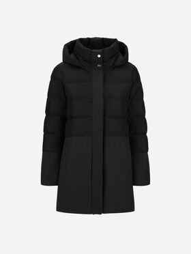 VESTE TRAPÈZE EN ECOWOOL