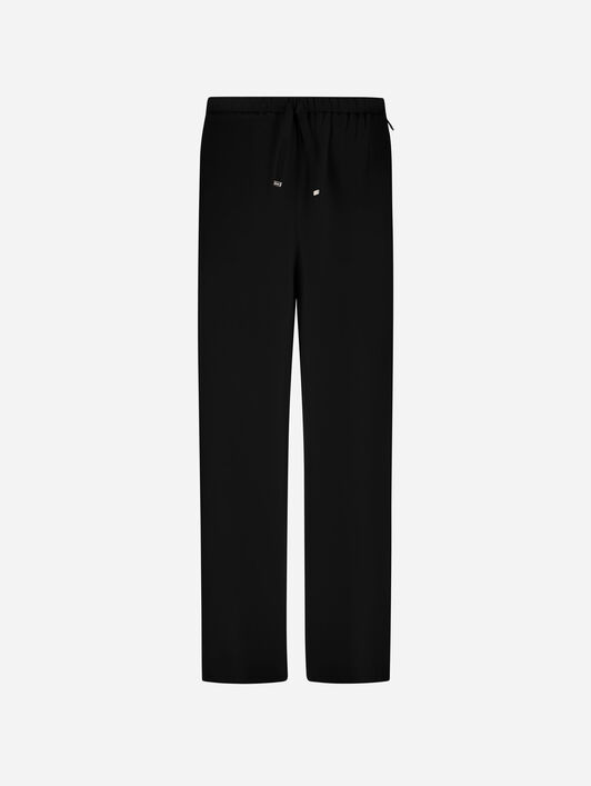 PANTALONI RESORT IN CASHMERE E SETA