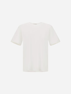 リゾート　ベーシック コットン&ライトストレッチナイロン Tシャツ