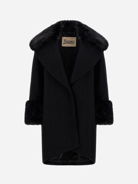 MANTEAU EN DRAP DE LAINE MANTEAU EN DRAP DE LAINE