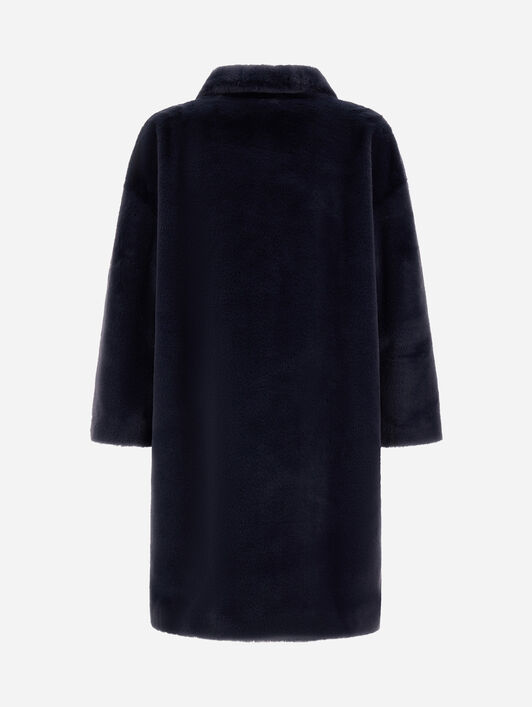 CAPPOTTO IN SOFT ALTERNATIVE FUR