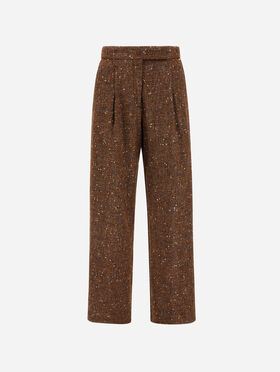 PANTALON EN BABY ALPAGA ET LAINE