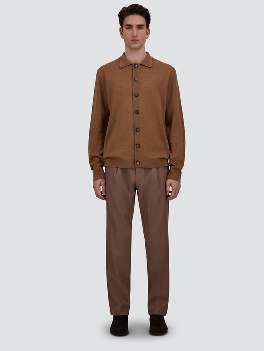 CARDIGAN EN LAINE MÉRINOS