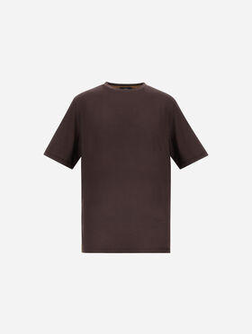 T-SHIRT EN JERSEY DE LAINE
