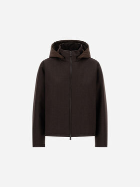 VESTE EN FLANELLE AVEC MEMBRANE IMPERMÉABLE VESTE EN FLANELLE AVEC MEMBRANE IMPERMÉABLE