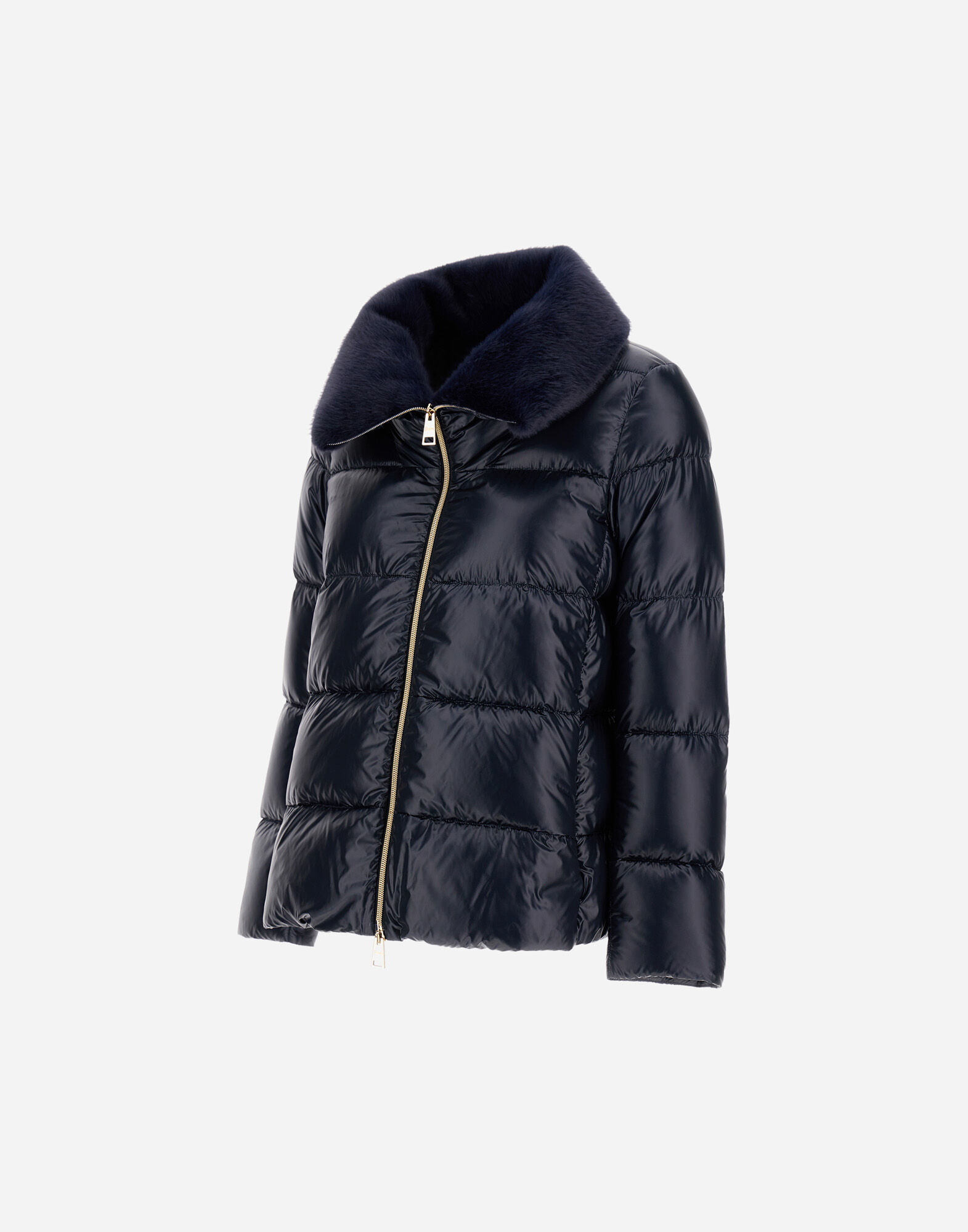VESTE EN NYLON ULTRALIGHT ET LADY ALTERNATIVE FUR