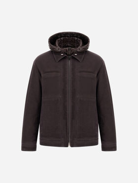 CHAQUETA DE GABARDINA EFECTO DENIM Y NYLON ULTRALIGHT