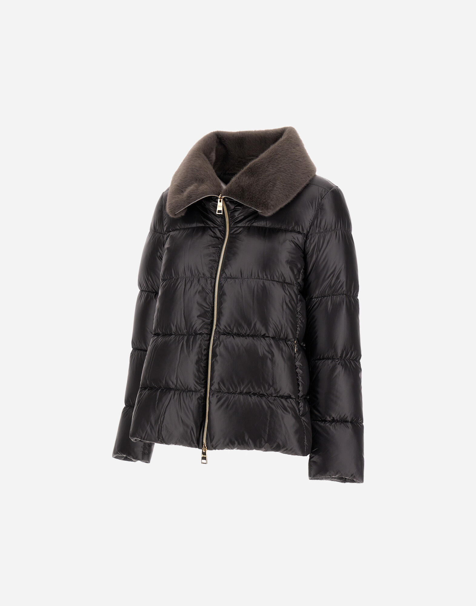 VESTE EN NYLON ULTRALIGHT ET LADY ALTERNATIVE FUR