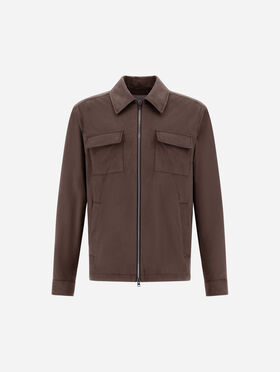 SURCHEMISE RESORT EN DAIM MICROFIBRE
