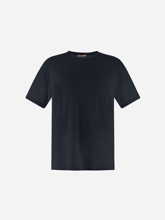 リゾート　ベーシック コットン&ライトストレッチナイロン Tシャツ