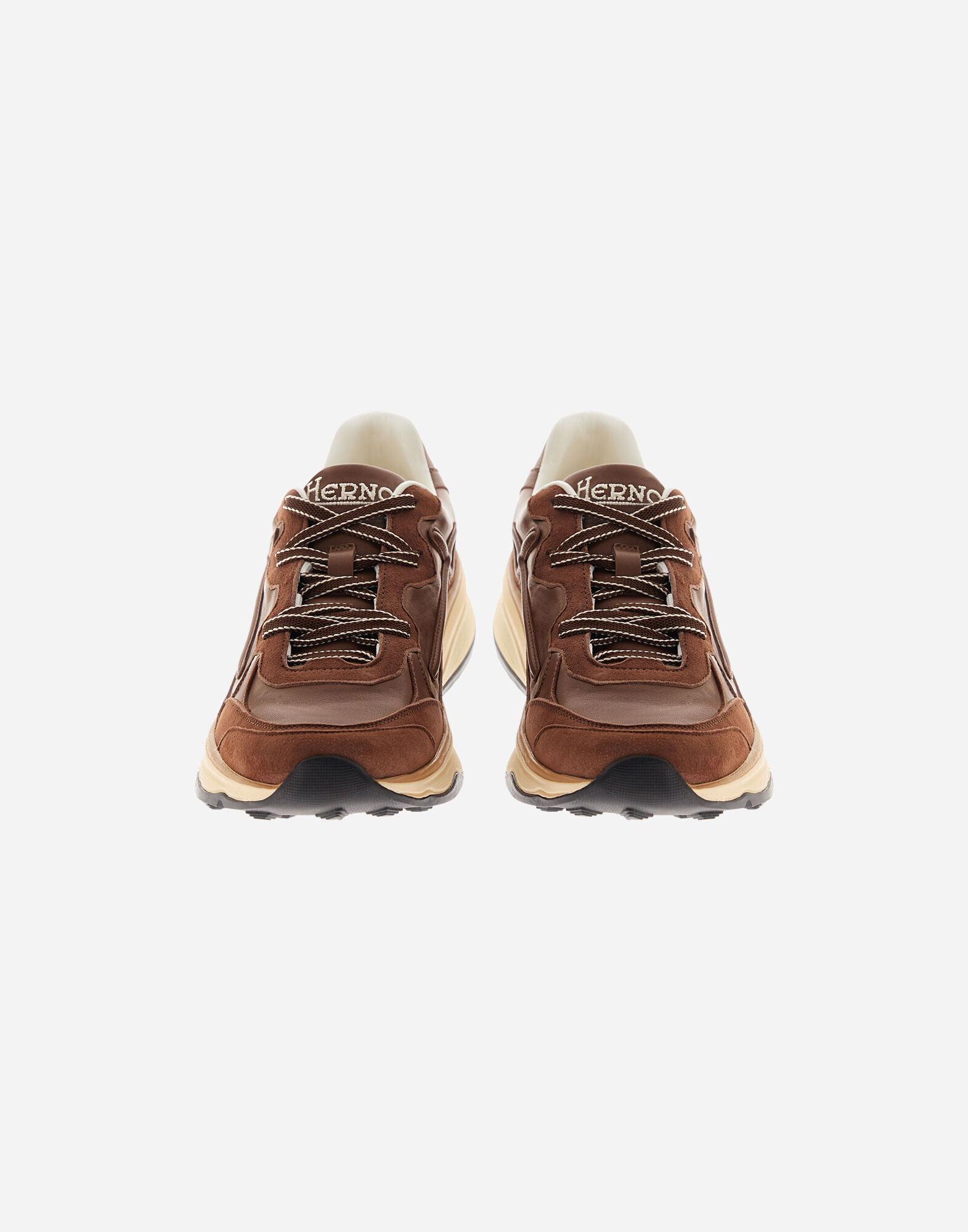 HERNO MAGGIORE 가죽 스니커즈