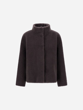 VESTE EN TEDDY DE LAINE VESTE EN TEDDY DE LAINE