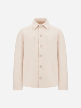 SOBRECAMISA DE SHEARLING EFECTO TERCIOPELO
