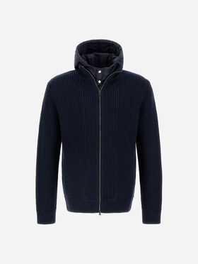 CHAQUETA DE RIBBED MERINO WOOL G.5 Y NYLON CHAMONIX
