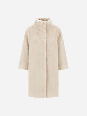 MANTEAU EN SOFT ALTERNATIVE FUR
