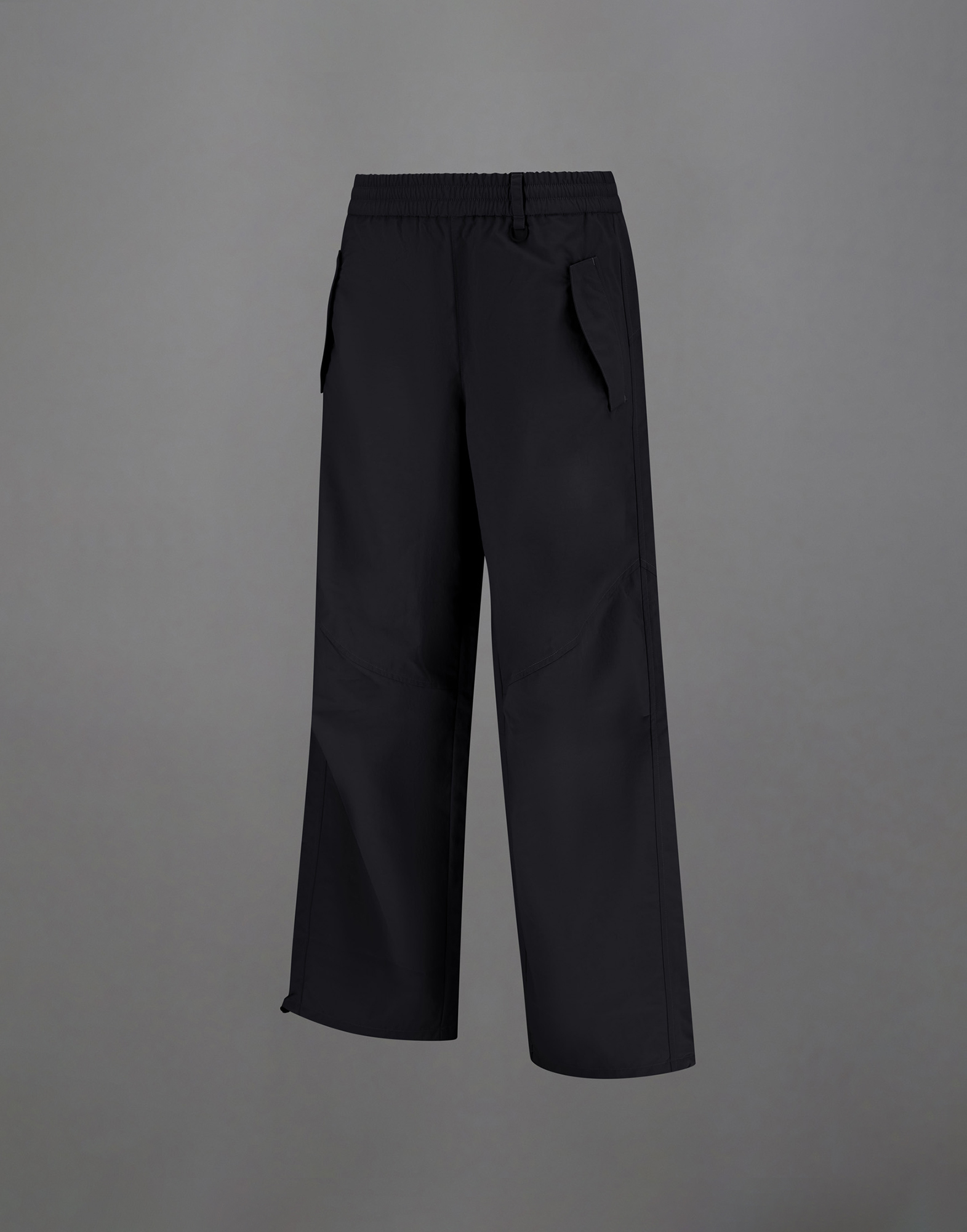 Herno Laminar Trousers In Organic-tech Feel In Black