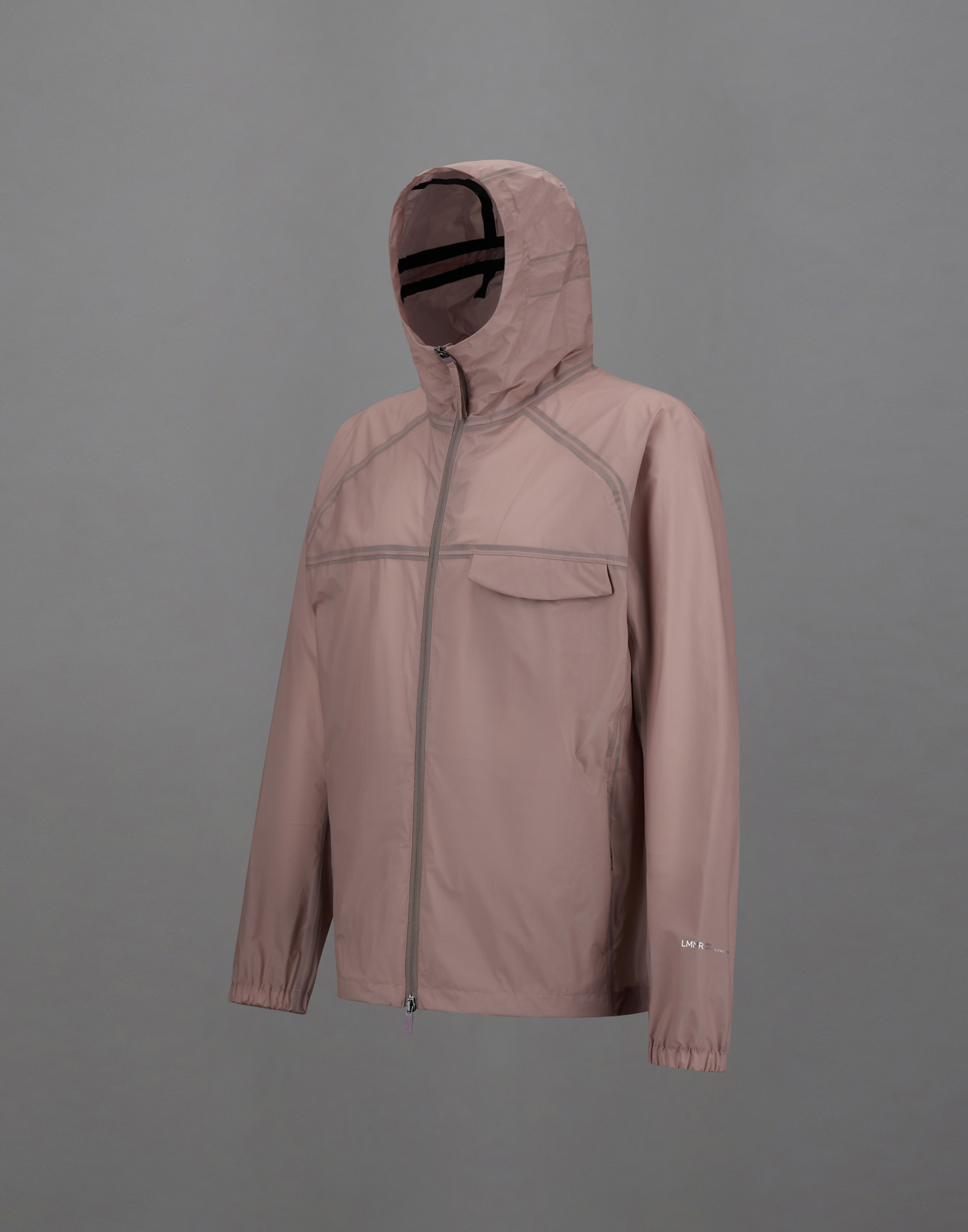 Herno Laminar Jacket In 3l Translucent Ripstop In Powder