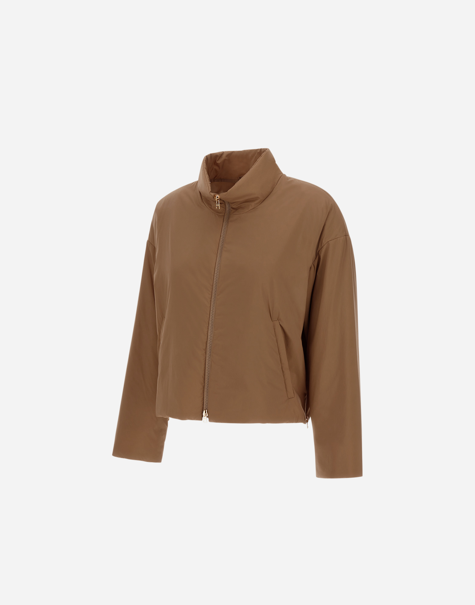 Herno Ecoage Jacket In Camel