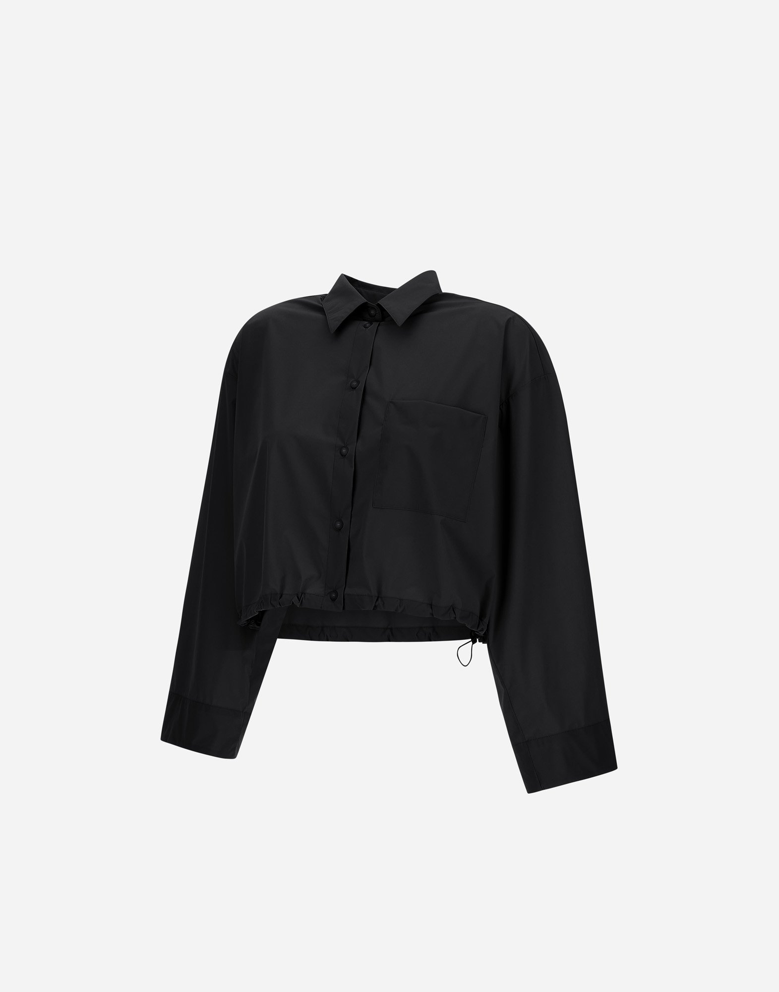 Herno Nylon Maestro Shirt In Black