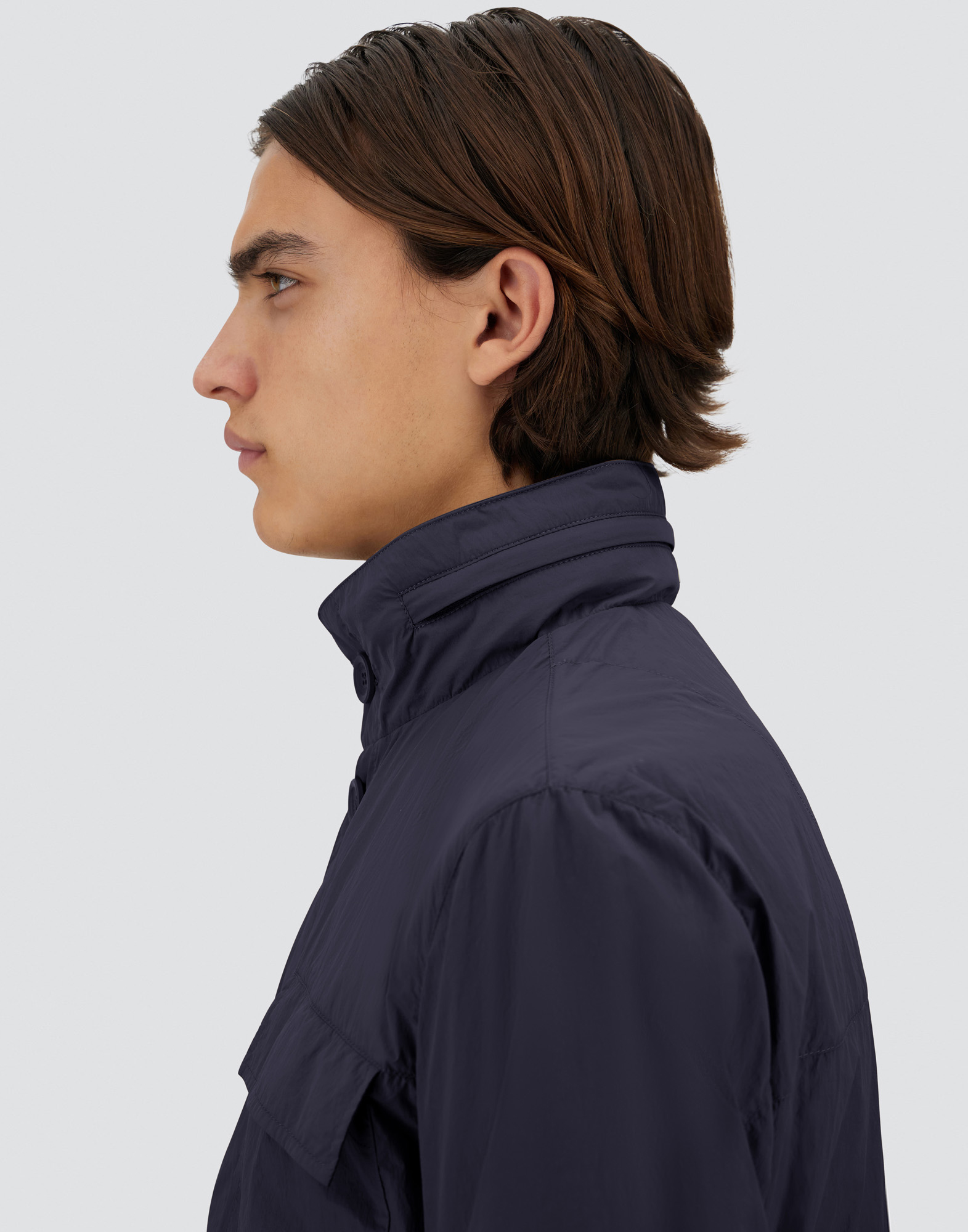 HERNO ULTRALIGHT CREASE FIELD JACKET