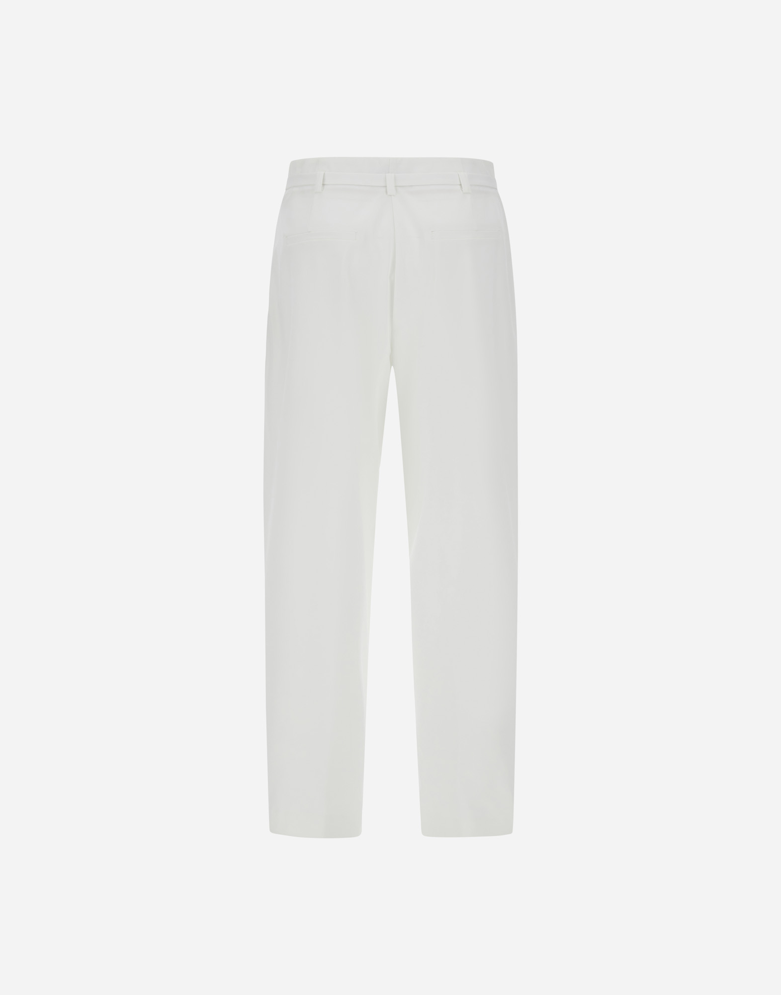 Herno Trousers In Structured Nylon In White