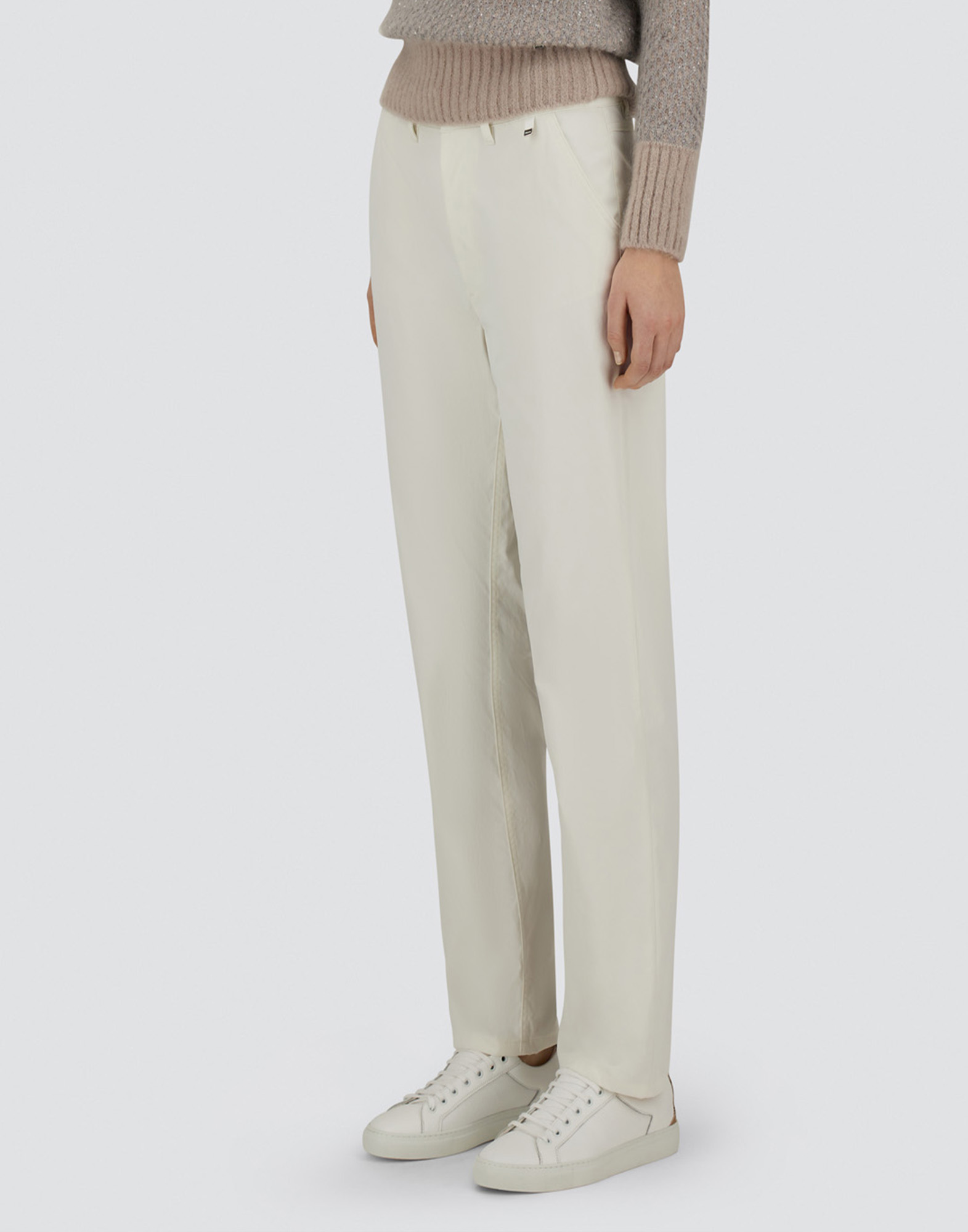Herno Resort Trousers In Cotton Feel