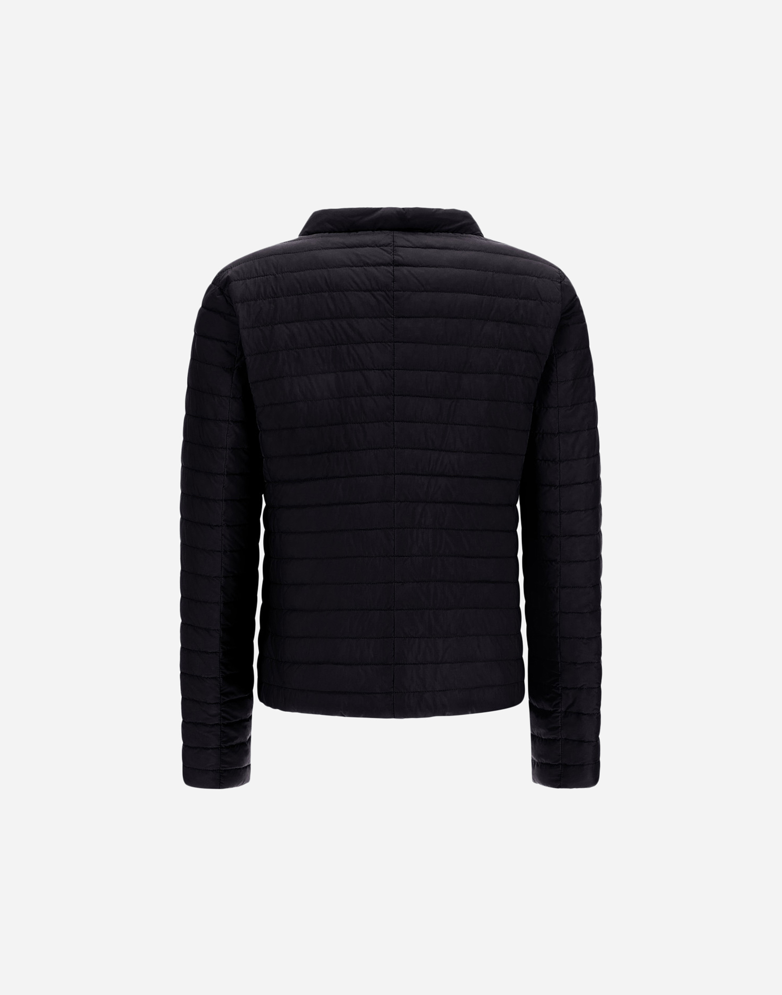 Herno Nuage Reversible Quilted Jacket In Black/chantilly