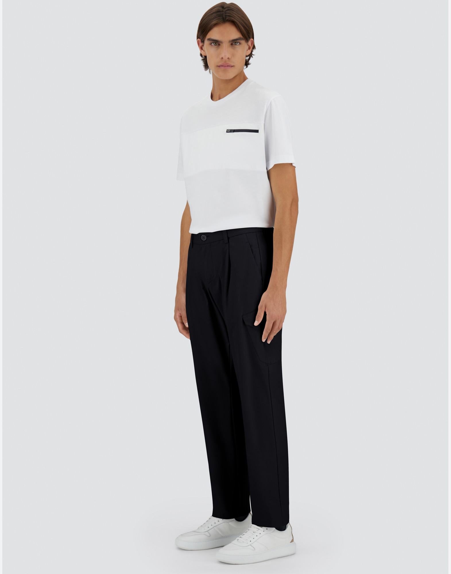 Herno Nylon Dive Trousers In Black