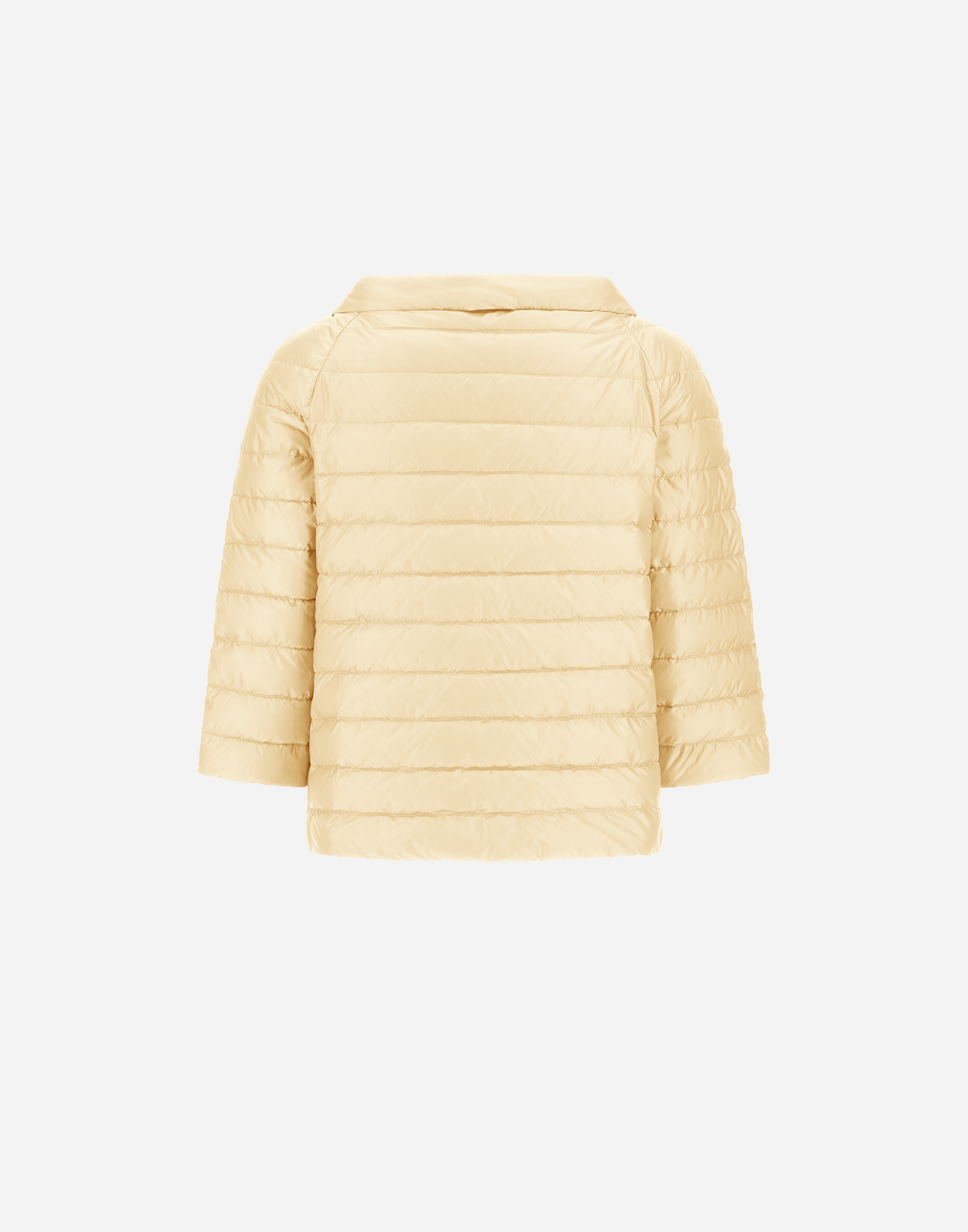 Herno Reversible Cape Nylon Ultralight In Yellow/chantilly