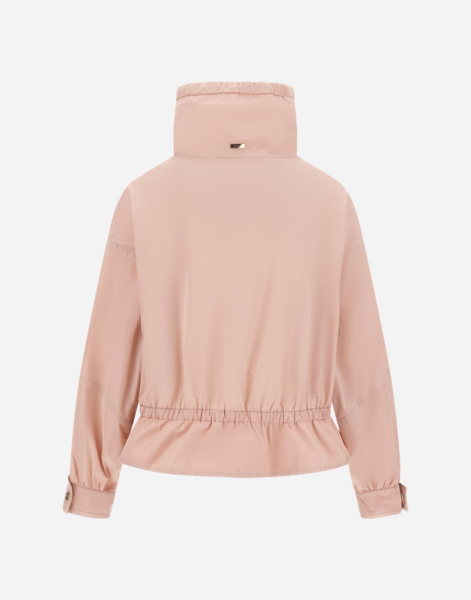 Herno New Techno Taffeta Jacket In Pink