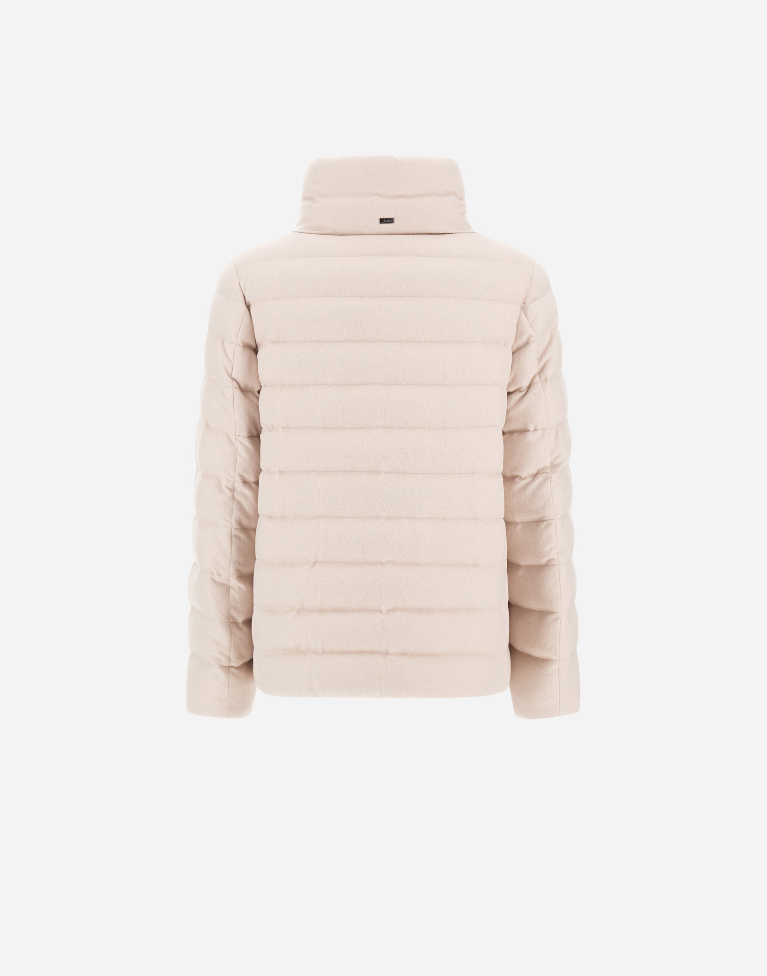 Herno Resort Cape In Cashmere Silk In White